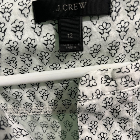 J. Crew Black and White Shirt - Picture 5 of 6